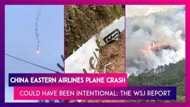 China Eastern Airlines Plane Crash Could Have Been Intentional: The Wall Street Journal Report